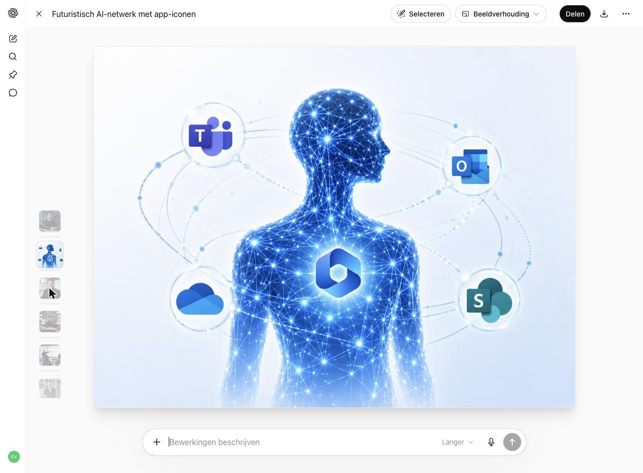 Microsoft Scout AI agent visualisatie